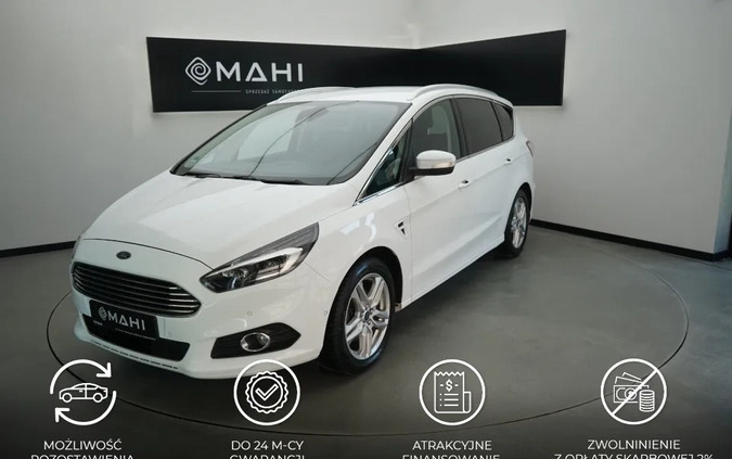 ford s-max Ford S-Max cena 68999 przebieg: 187930, rok produkcji 2015 z Pajęczno